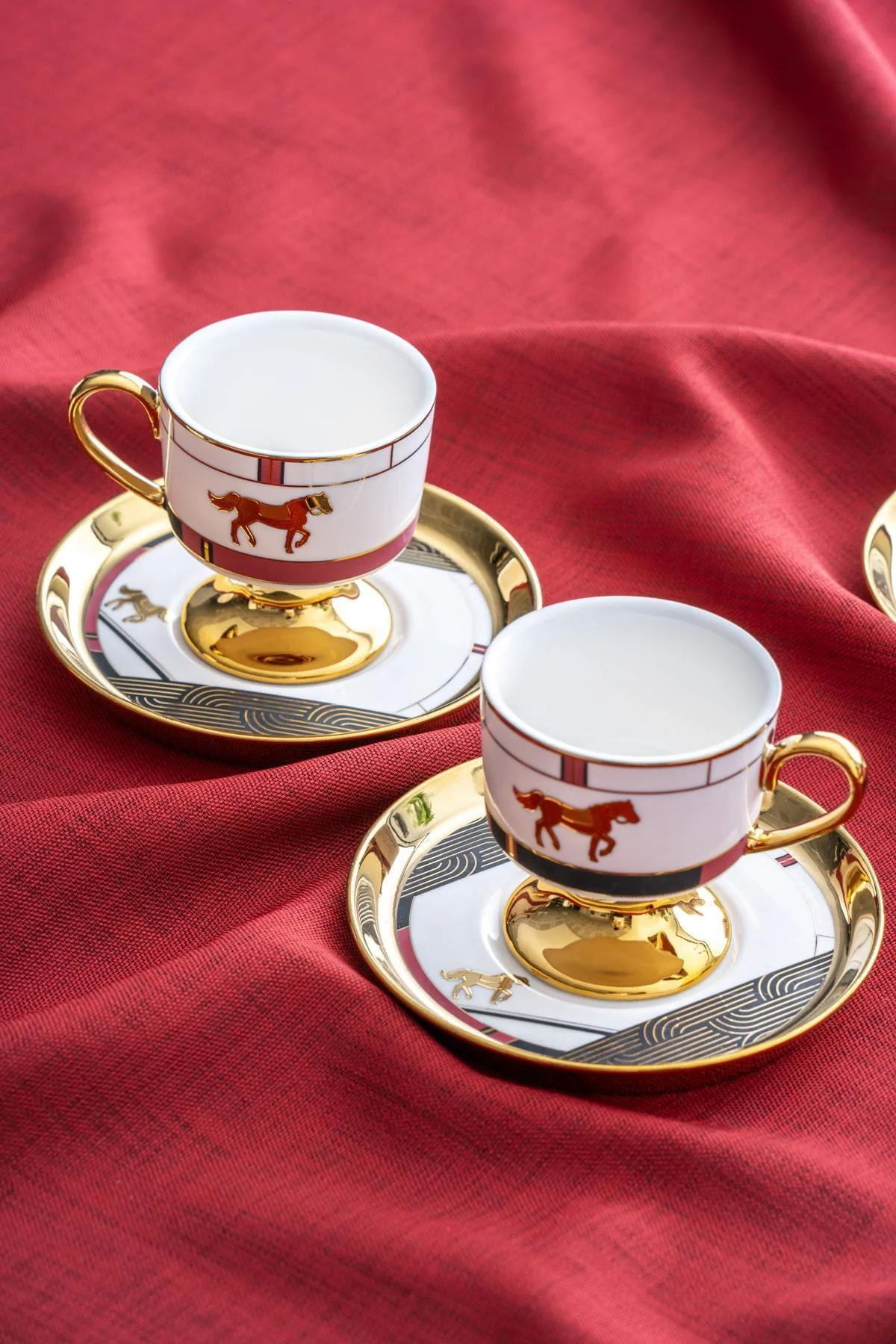 Dolye 6 Kişilik Porselen Kahve Fincanı Takımı - 90 ml · 5. fotoğraf