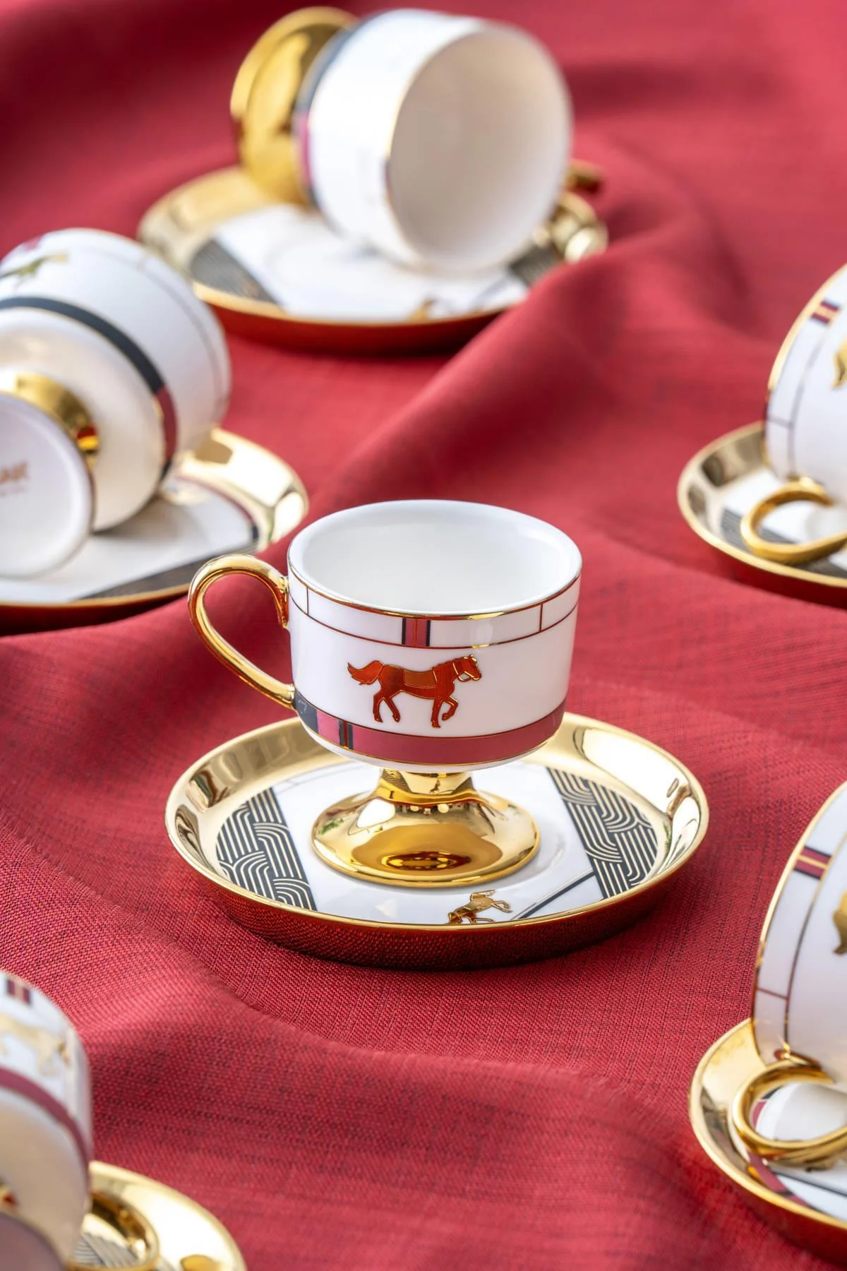 Dolye 6 Kişilik Porselen Kahve Fincanı Takımı - 90 ml · 7. fotoğraf
