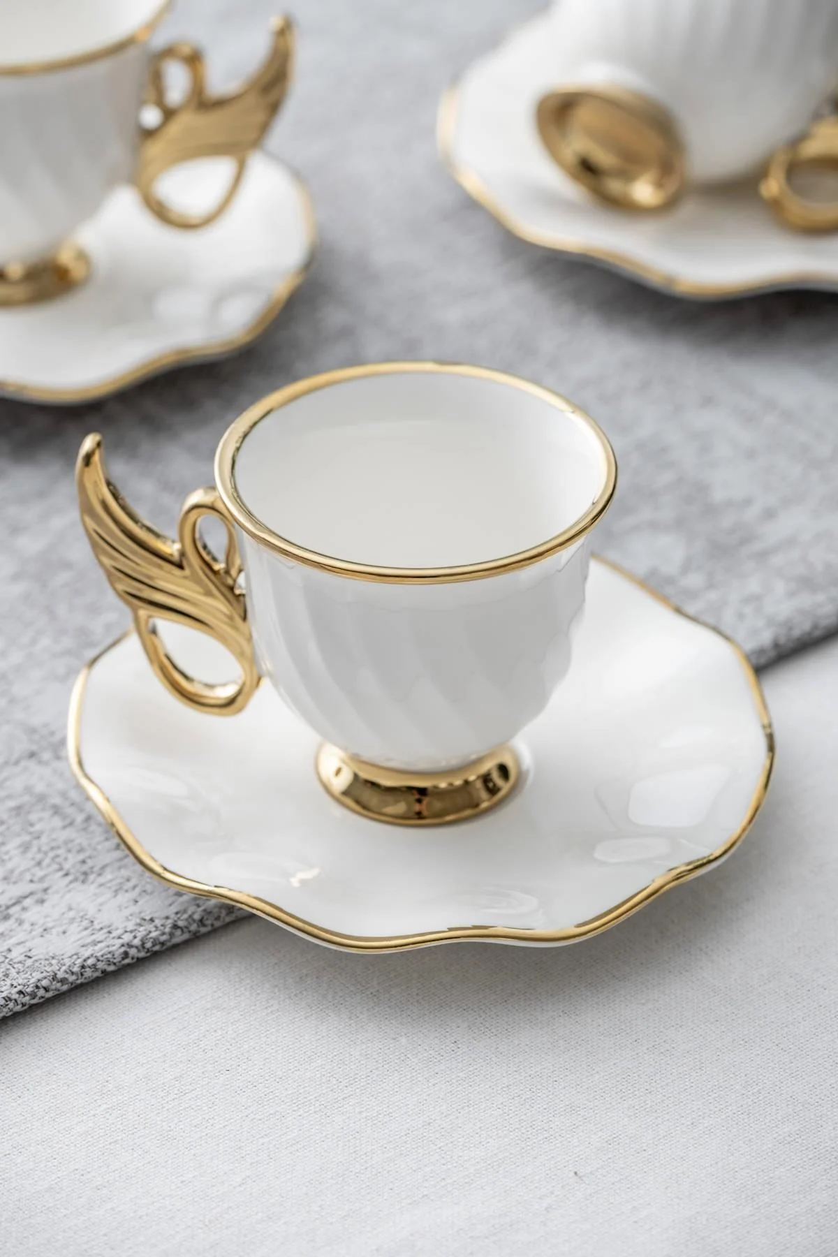Jade 6 Kişilik Kahve Fincanı Takımı - 90 ml · 3. fotoğraf