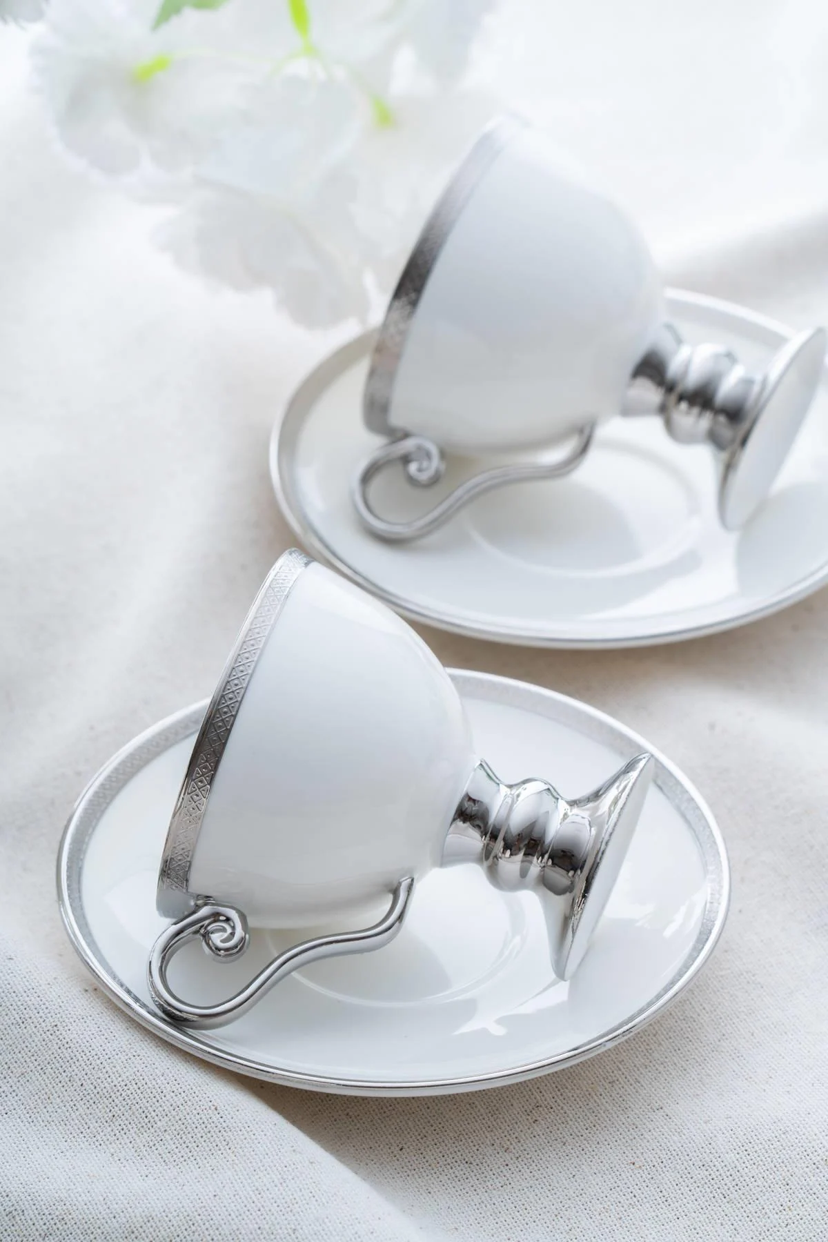 Thelma Beyaz 6 Kişilik Kahve Fincanı Takımı - 90 ml · 3. fotoğraf