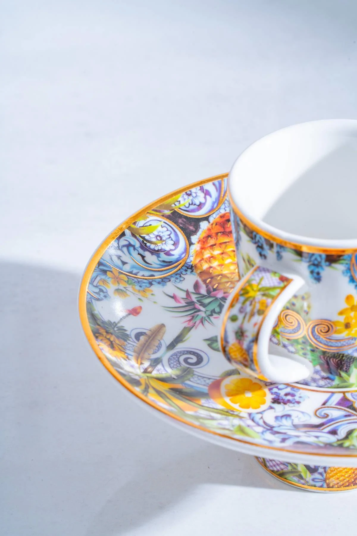 Capri 6 Kişilik Porselen Kahve Fincanı Takımı - 90 ml · 6. fotoğraf