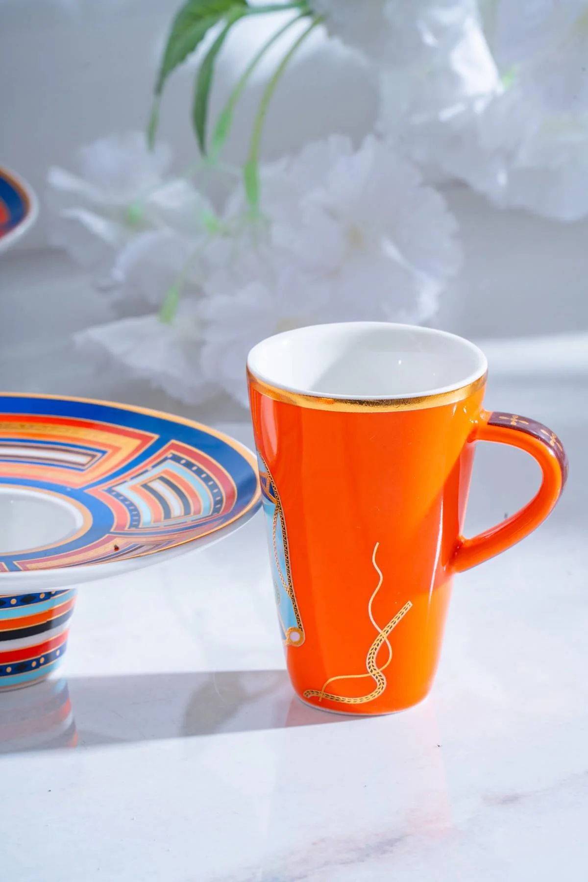 Ranger 6 Kişilik Porselen Kahve Fincanı Takımı - 90 ml · 5. fotoğraf