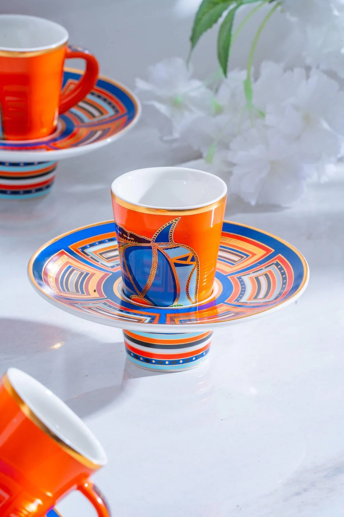 Ranger 6 Kişilik Porselen Kahve Fincanı Takımı - 90 ml · 10. fotoğraf