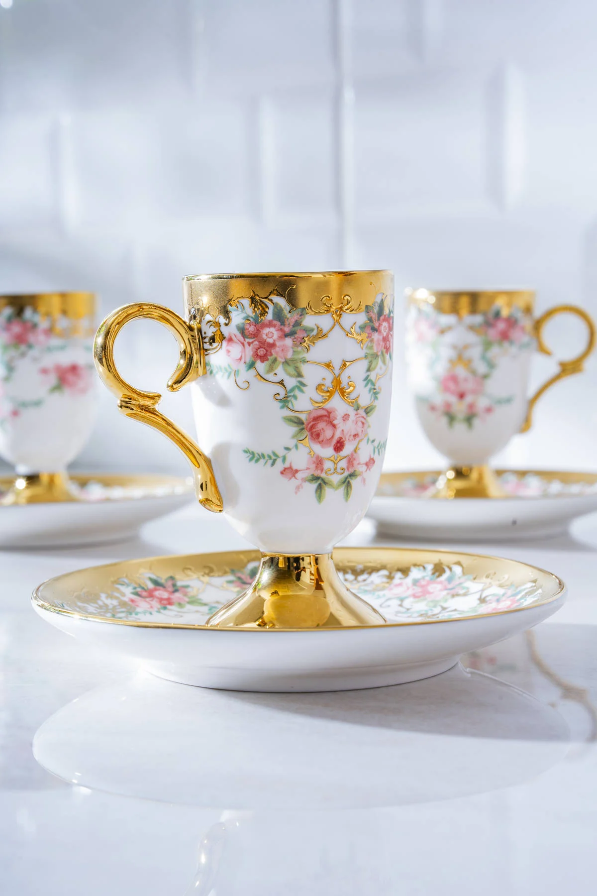 Martine 6 Kişilik Kahve Fincan Takımı - 90 ml · 2. fotoğraf