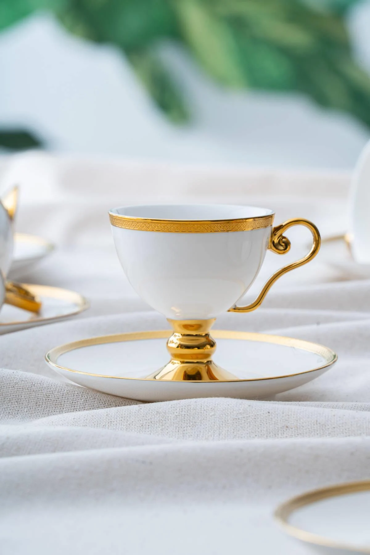 Thelma Gold 6 Kişilik Kahve Fincanı Takımı - 100 ml · 2. fotoğraf