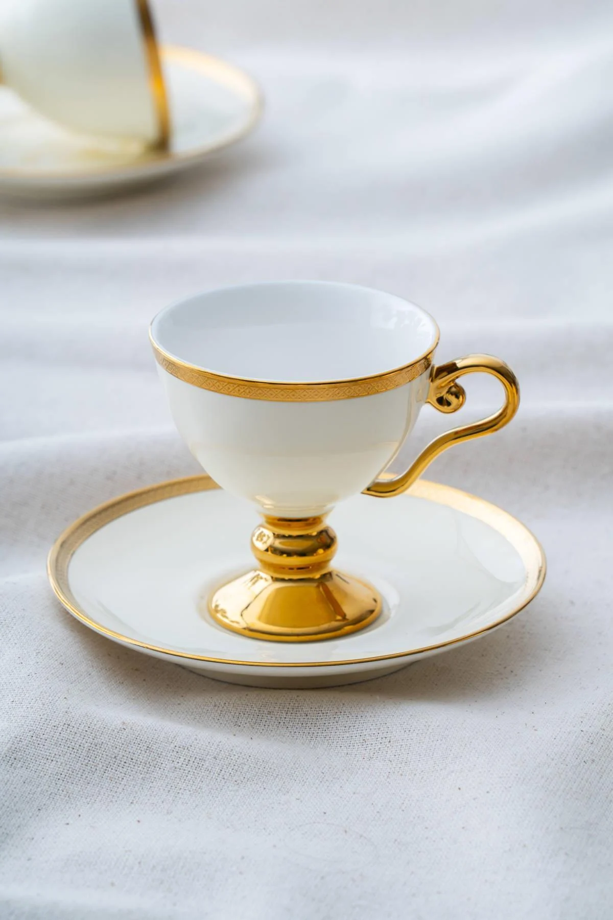 Thelma Gold 6 Kişilik Kahve Fincanı Takımı - 100 ml · 2. fotoğraf