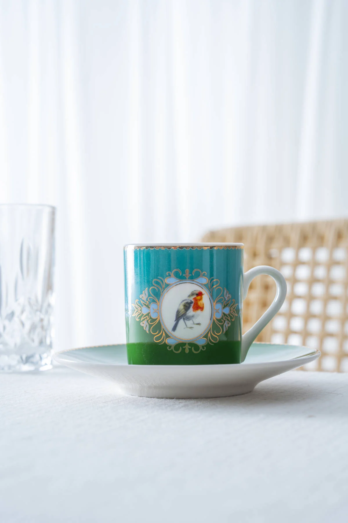 Cybil 6 Kişilik Porselen Kahve Fincan Takımı - 90 ml · 3. fotoğraf