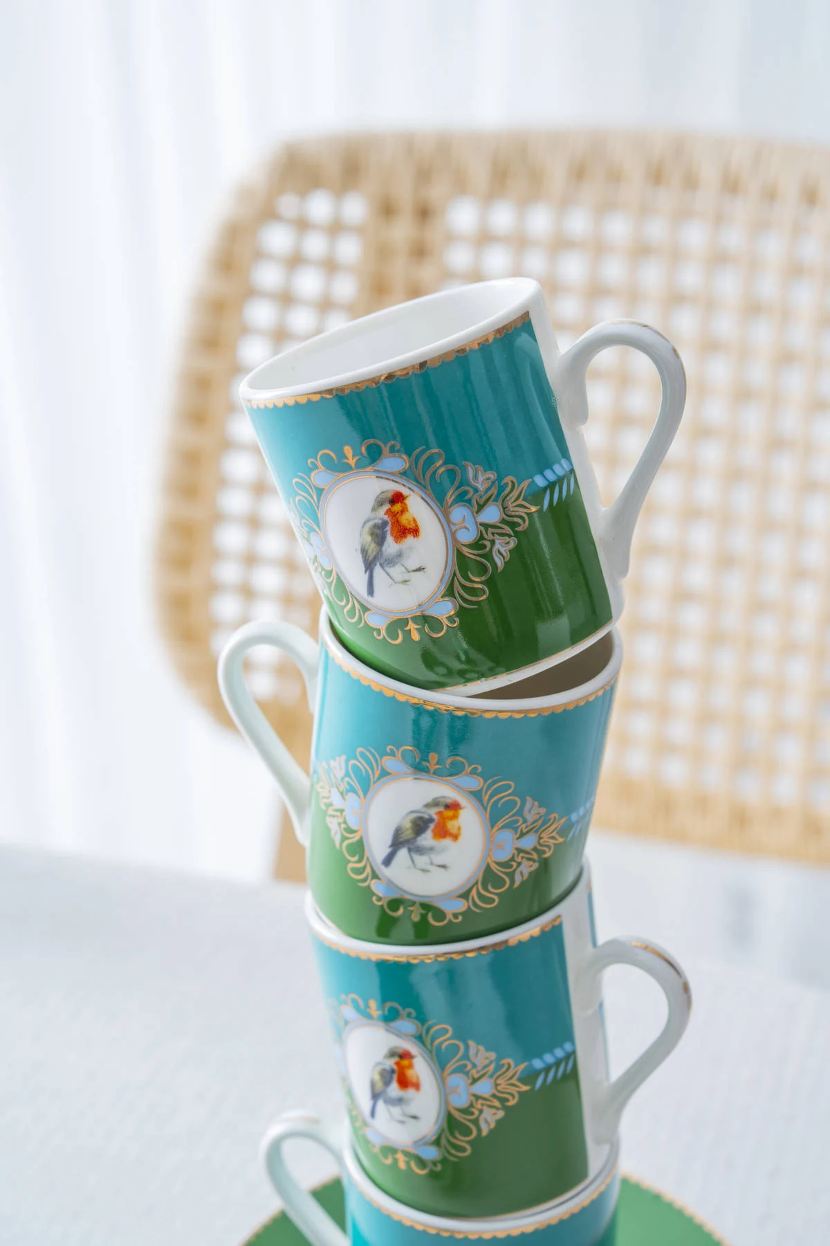 Cybil 6 Kişilik Porselen Kahve Fincan Takımı - 90 ml · 6. fotoğraf