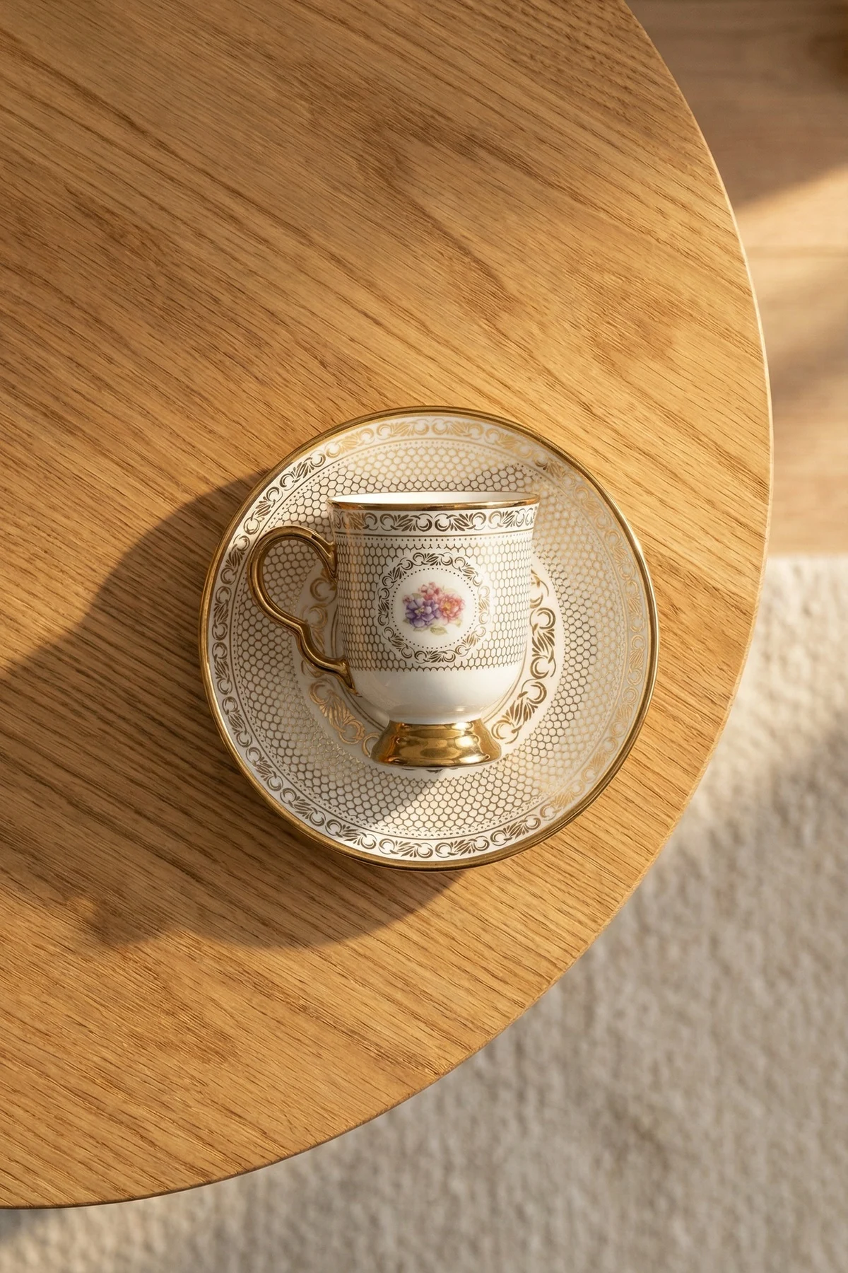 Fiona 6 Kişilik Porselen Kahve Fincanı Takımı - 90 ml · 3. fotoğraf