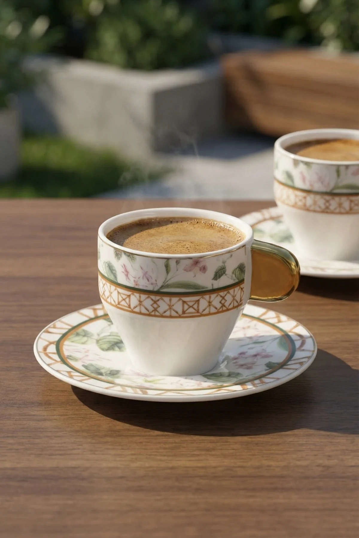 Haisley 6 Kişilik Porselen Kahve Fincanı Takımı - 90 ml · 2. fotoğraf
