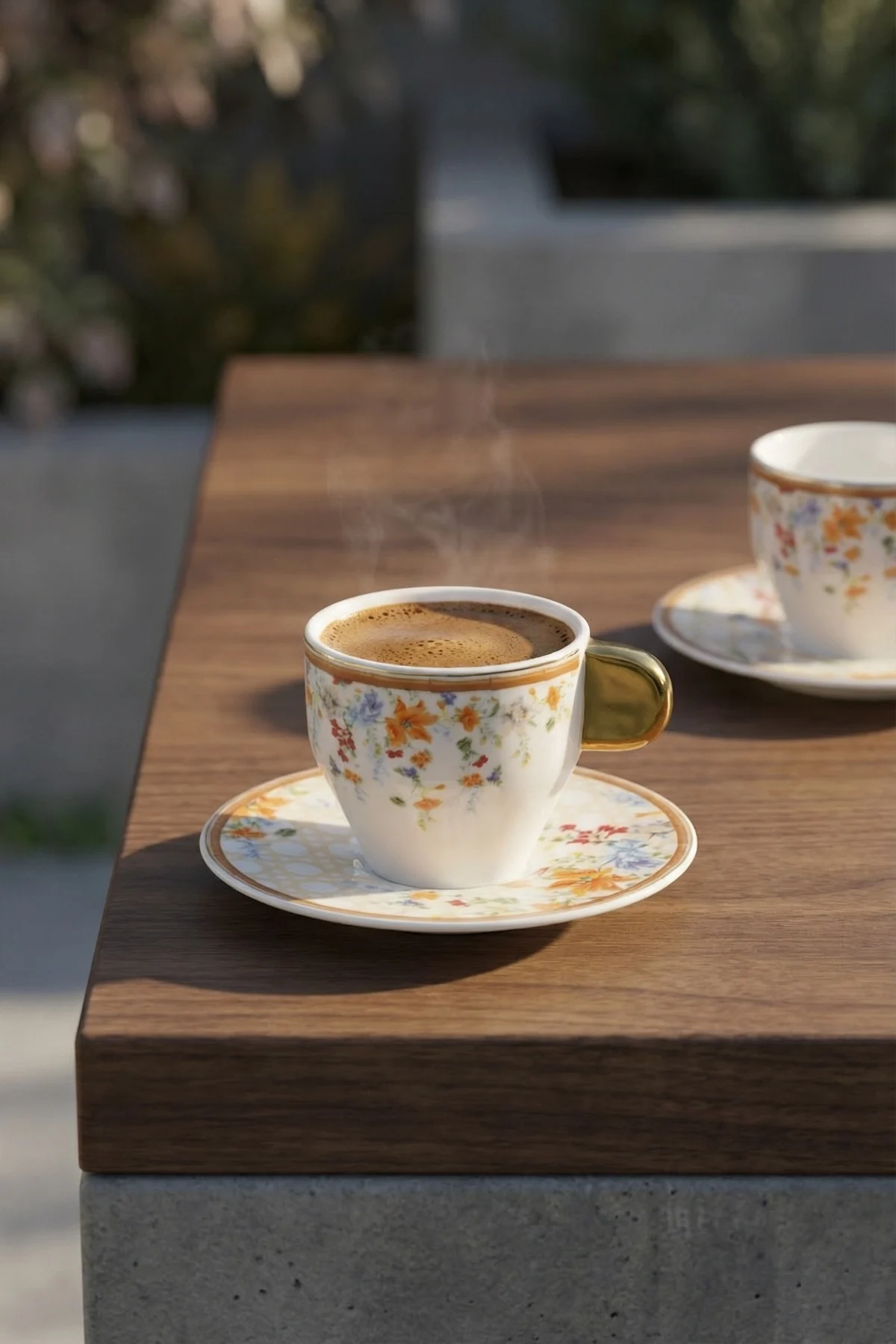 Harlow 6 Kişilik Porselen Kahve Fincanı Takımı - 90 ml · 2. fotoğraf