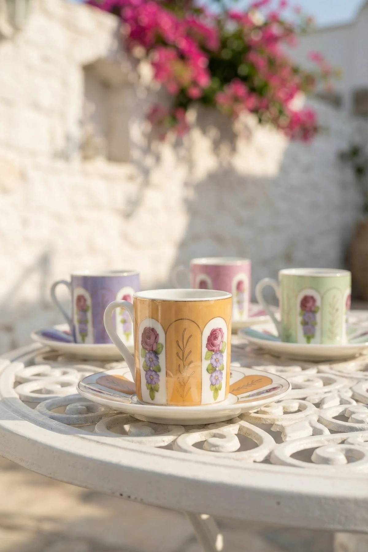 Grammy 6 Kişilik Porselen Kahve Fincan Takımı - 90 ml · 2. fotoğraf
