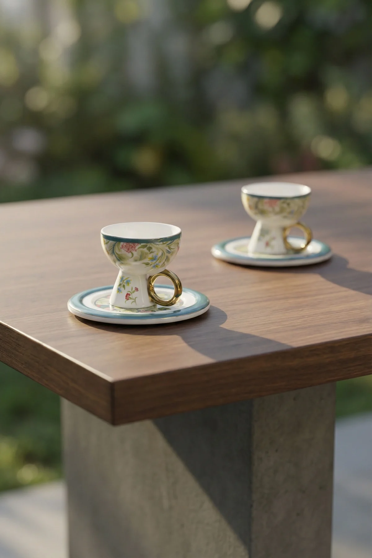 Dove 6 Kişilik Porselen Kahve Fincanı Takımı - 90 ml · 3. fotoğraf
