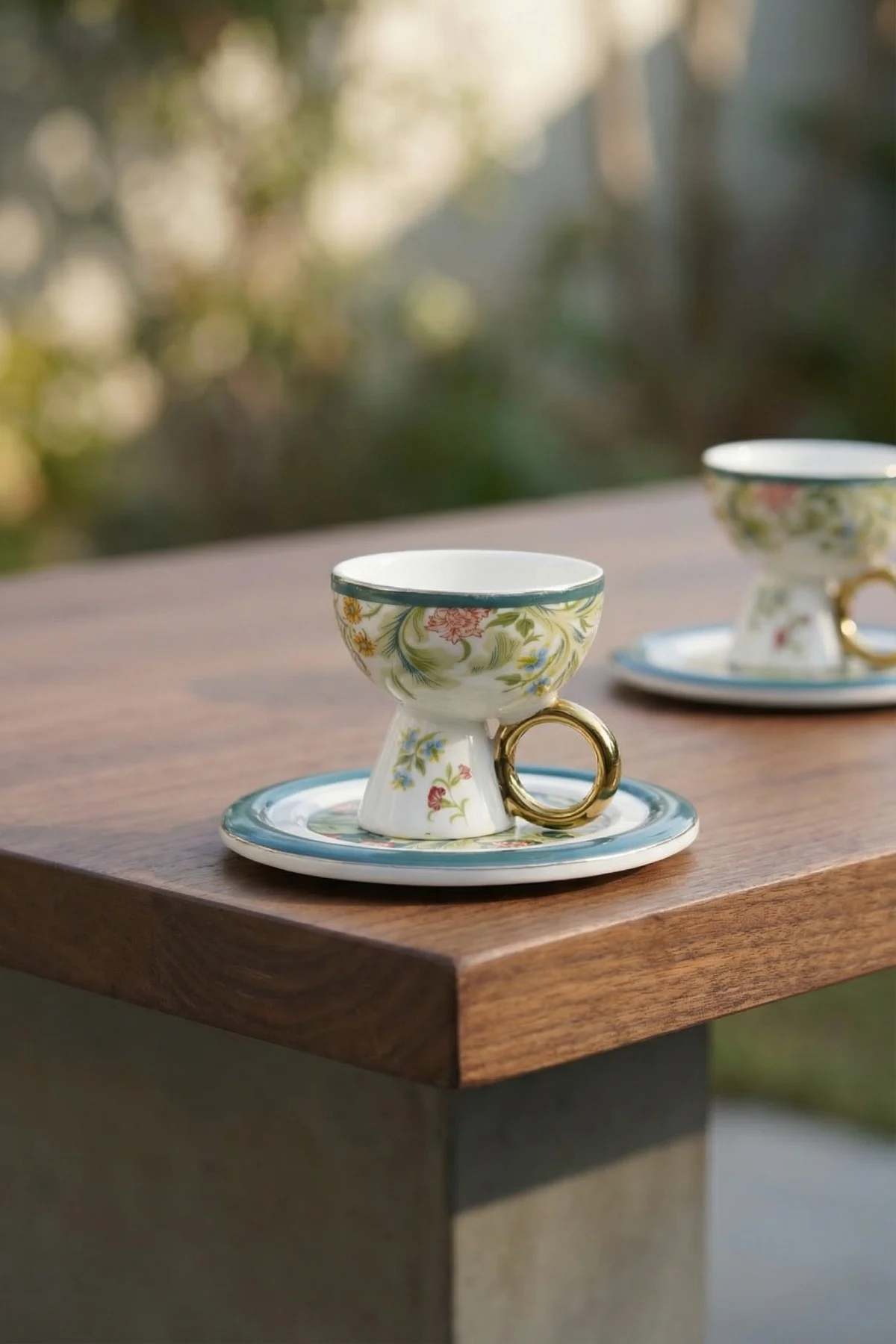Dove 6 Kişilik Porselen Kahve Fincanı Takımı - 90 ml · 4. fotoğraf