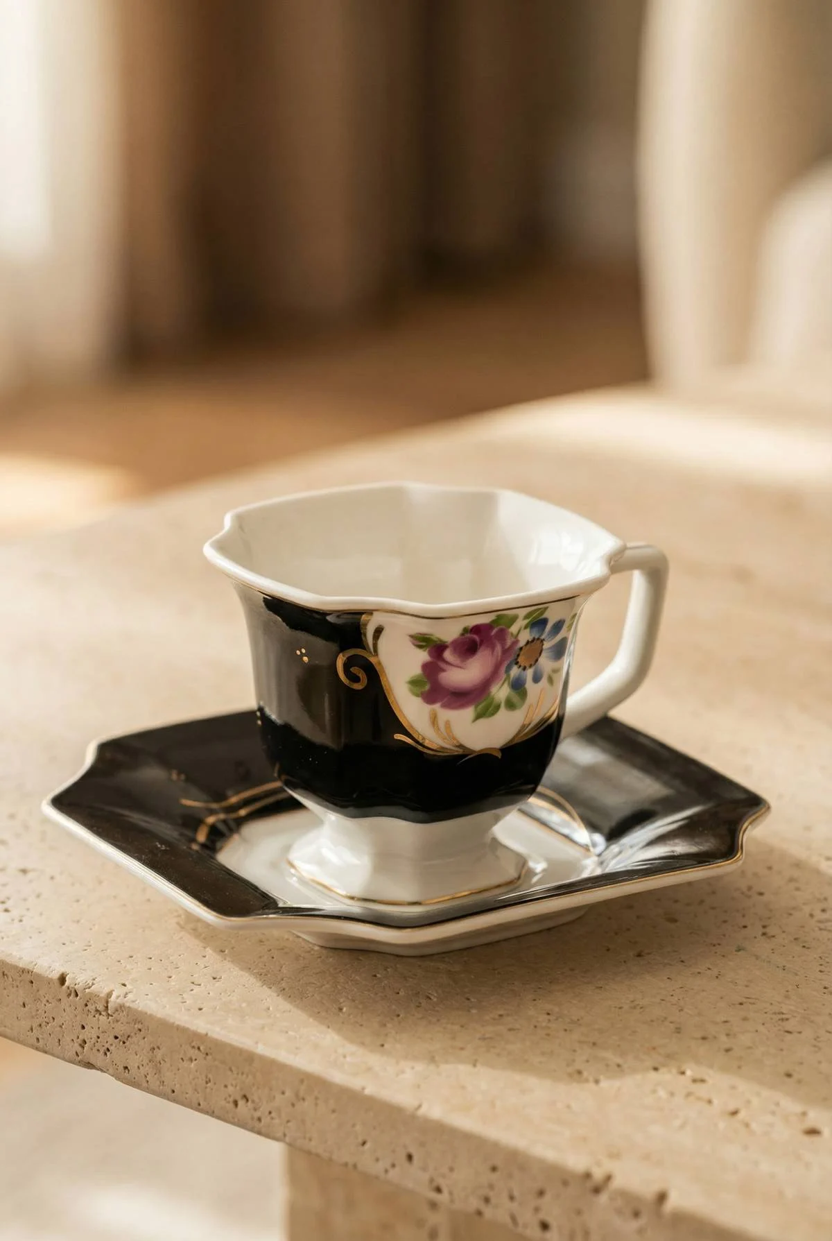 Tabitha 6 Kişilik Porselen Kahve Fincan Takımı - 90 ml · 5. fotoğraf