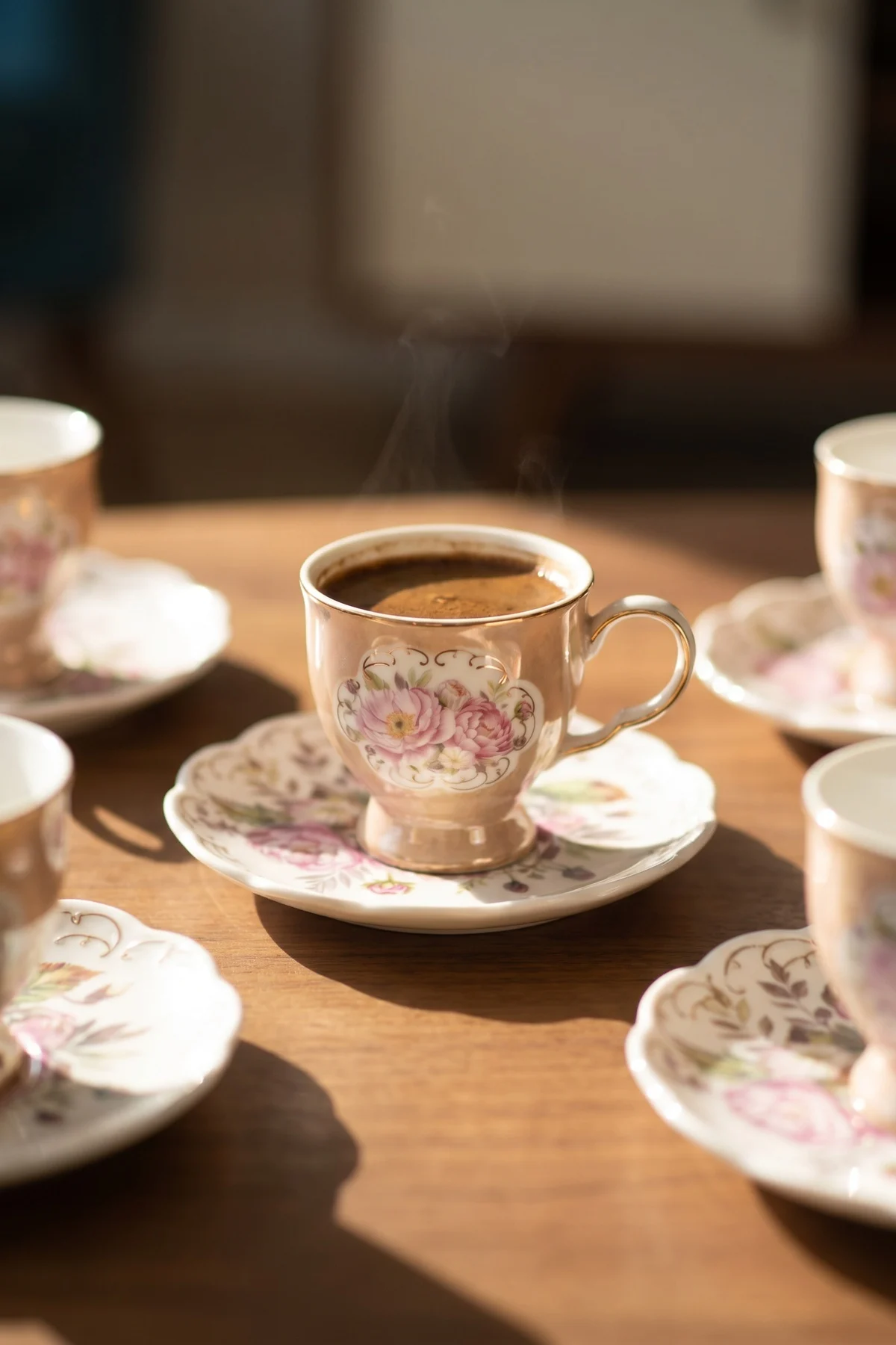 Sabina 6 Kişilik Porselen Kahve Fincan Takımı - 100 ml · 2. fotoğraf