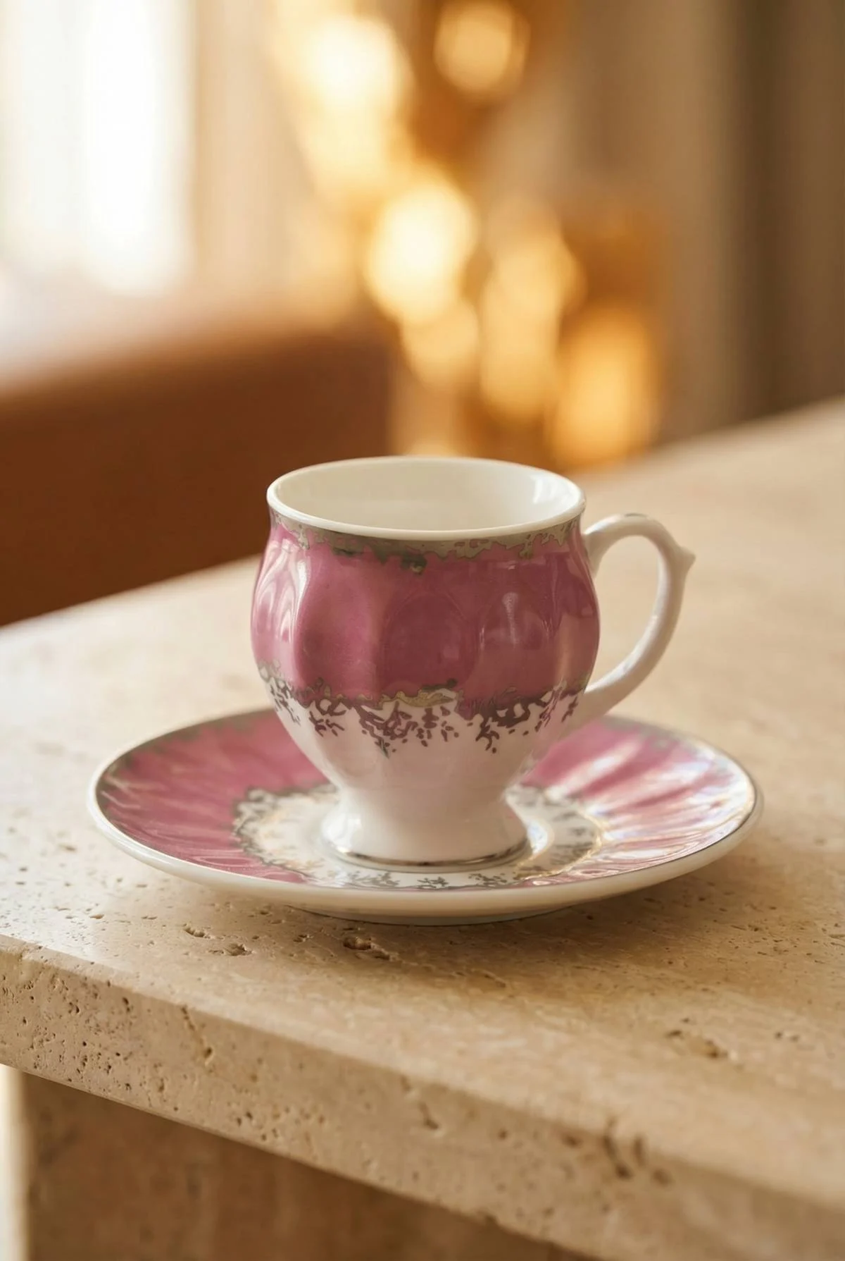 Elise 6 Kişilik Porselen Kahve Fincan Takımı - 90 ml · 4. fotoğraf