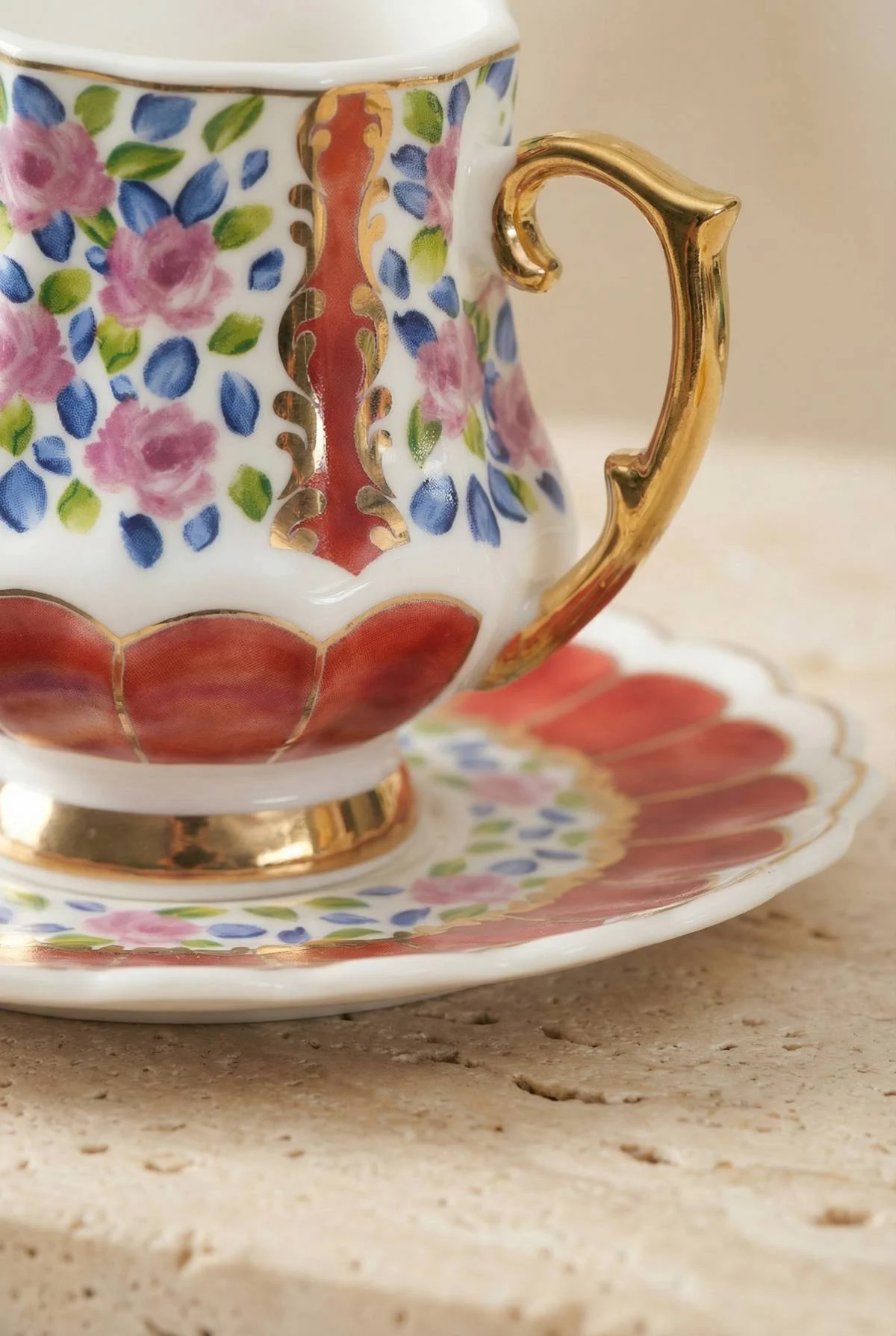 Monica 6 Kişilik Porselen Kahve Fincan Takımı - 90 ml · 3. fotoğraf