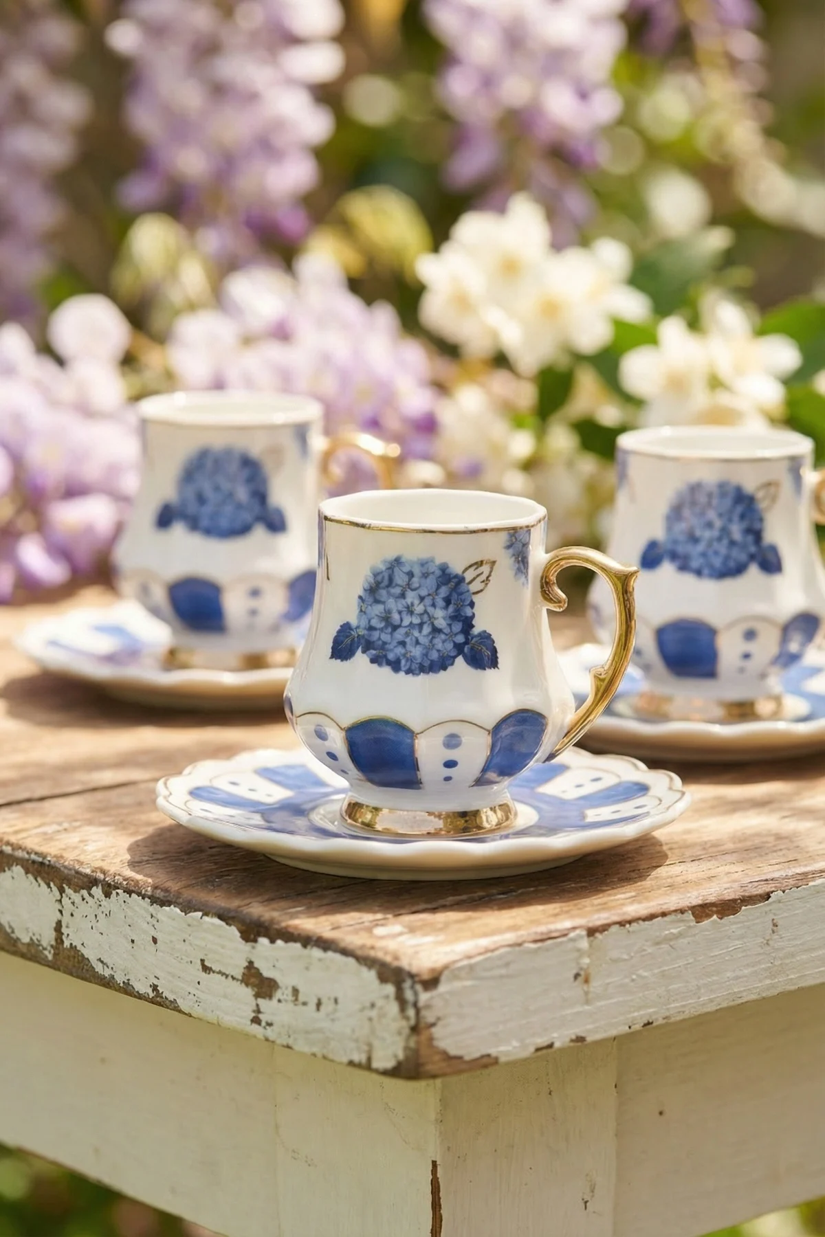 Royal Nadine 6 Kişilik Porselen Kahve Fincan Takımı - 90 ml · 2. fotoğraf