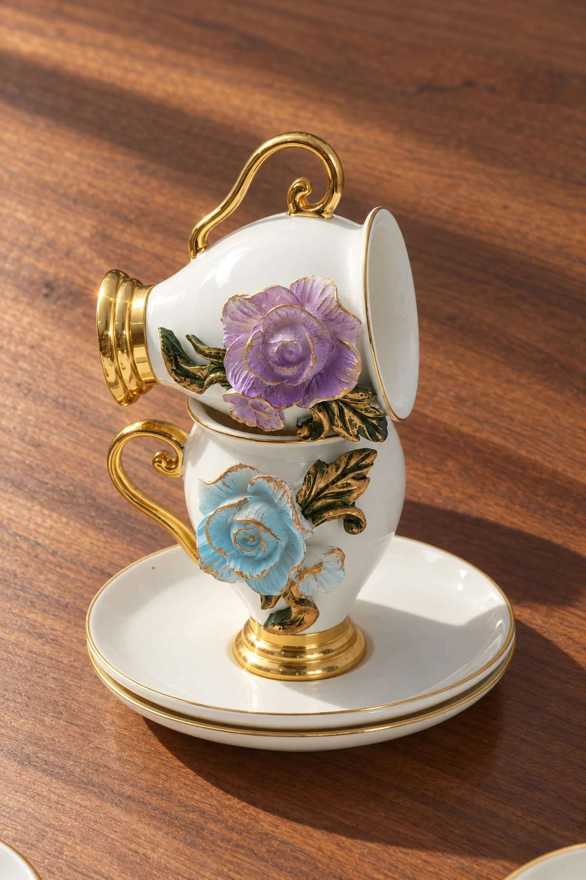 Moon Stone 6 Kişilik Porselen Kahve Fincan Takımı - 90 ml · 12. fotoğraf