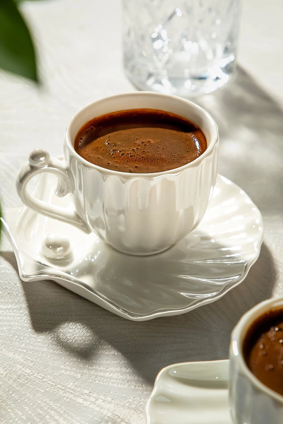 Perla 6 Kişilik 12 Parça Porselen Kahve Fincan Takımı · 3. fotoğraf