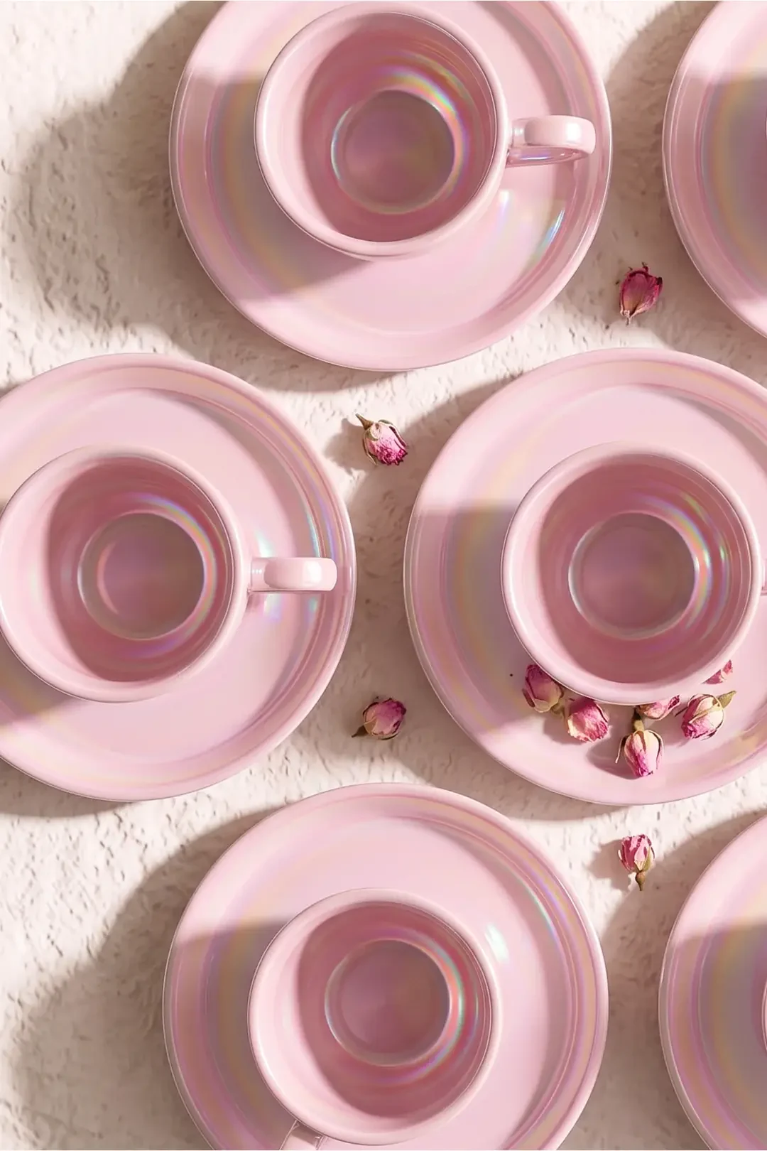 Pink Porselen 6 Kişilik Kahve Fincanı Takımı · 2. fotoğraf