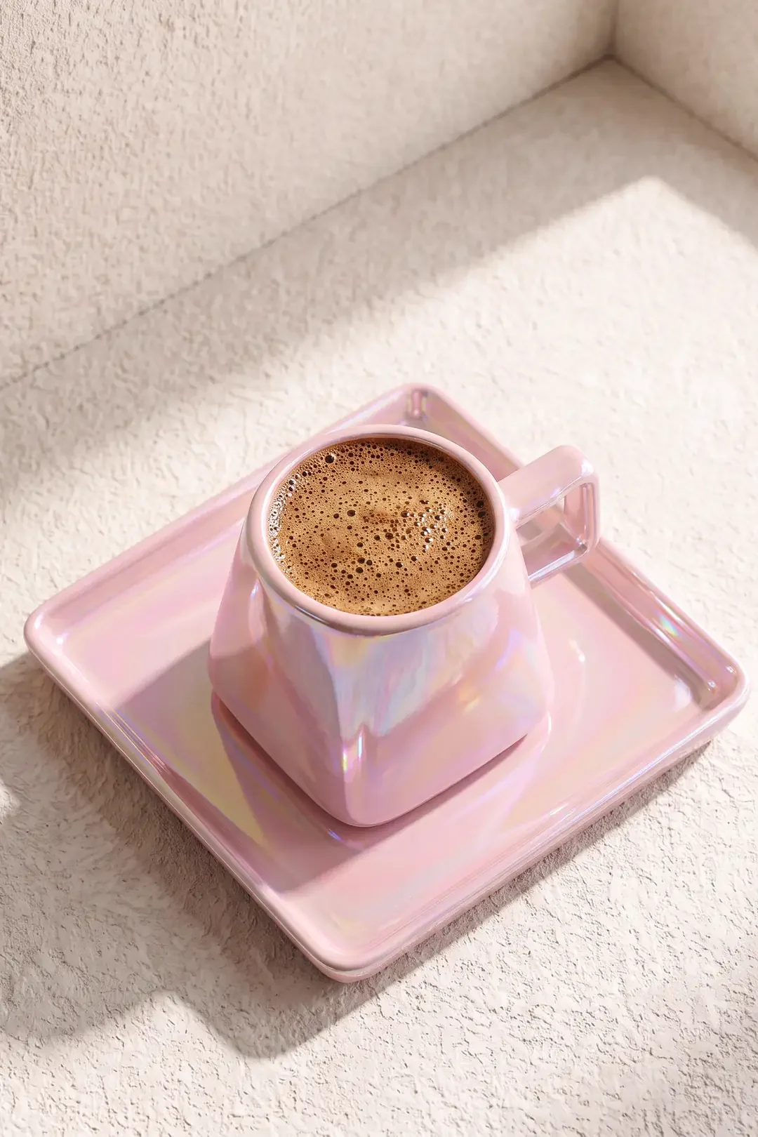 Pinks Porselen 6 Kişilik Kahve Fincanı Takımı · 7. fotoğraf